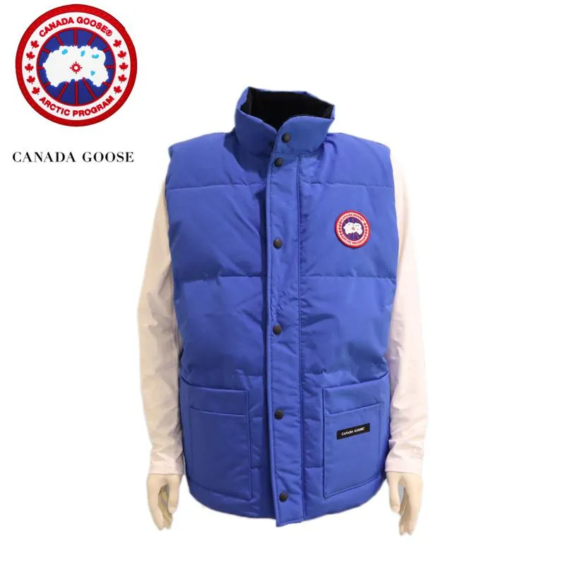 CANADA GOOSE カナダグース メンズ ダウンベスト Freestyle Crew Vest PBI 4154MPB Royal PBI Blue