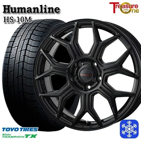 師岡 新品一台分 冬セット クリフクライム TC-10M 18インチ 7.0J  5H114.3 BUC TY Winter TRANPATH TX 235/55R18インチ RAV4等