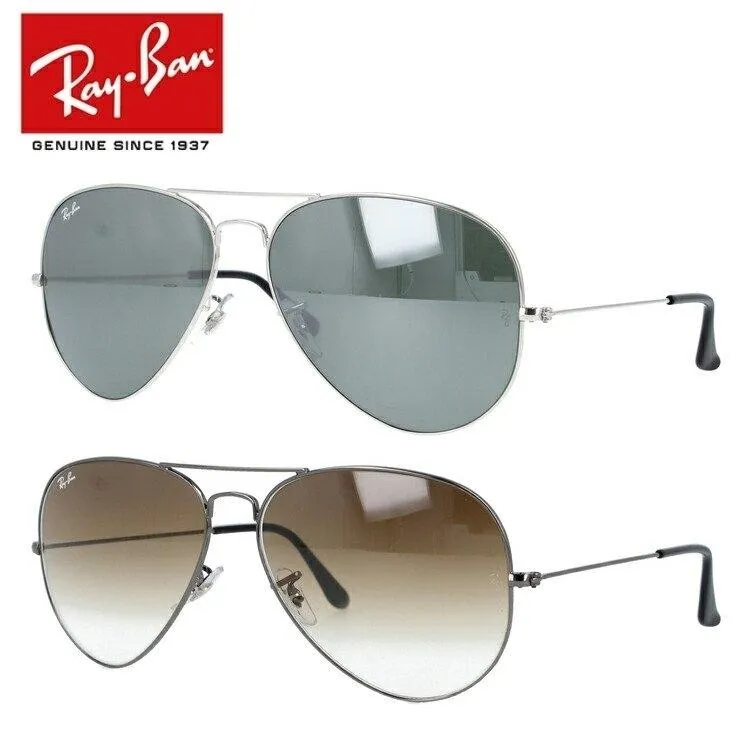 レイバン サングラス RB3025 003/40・004/51 62 AVIATOR アビエーター レギュラーフィット RayBan 海外正規品 UVカット プレゼント ギフト