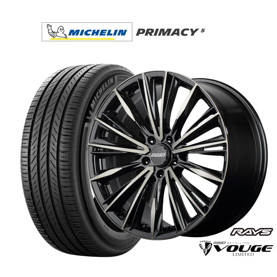 サマータイヤ ホイール4本セット レイズ ベルサス CRAFT COLLECTION ヴォウジェ LIMITED ミシュラン プライマシー プライマシー5 215/40R18