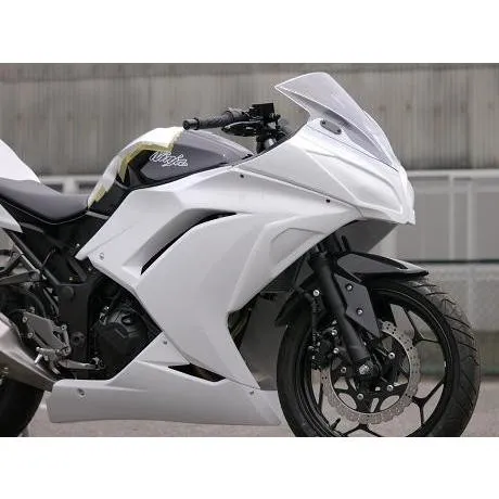 EIGHT(才谷屋) エイト(サイタニヤ) フルカウル カラー：白ゲル(クイックファスナー仕様) ニンジャ250 KAWASAKI カワサキ フルカウル・外装セット カウル関連