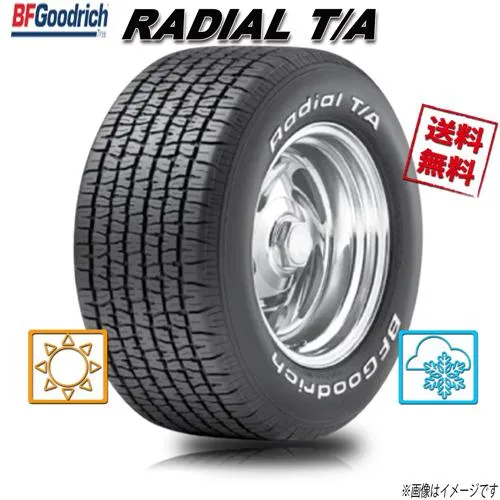 295/50R15 105S 4本 BFグッドリッチ ラジアル T/A ホワイトレター オールシーズン 295/50-15 送料無料