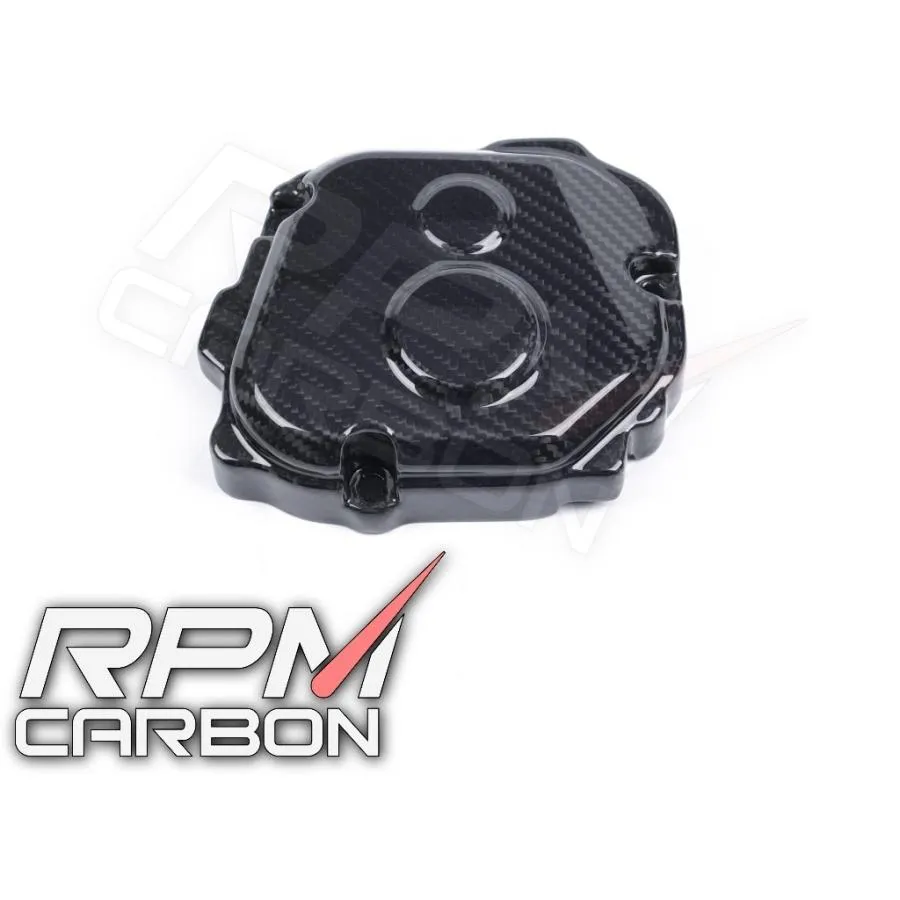 RPM CARBON アールピーエムカーボン エンジンカバープロテクター Cタイプ NINJA ZX-10R 仕上げ：ツヤなし / 仕様：綾織 ZX10RR ZX10R SE KAWASAKI カワサキ
