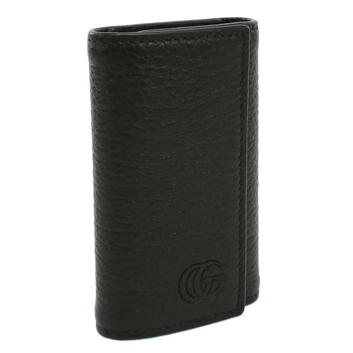 GUCCI グッチ 6連キーケース 795336 AADD7 1000 GG DEBOSSED メンズ ブラック