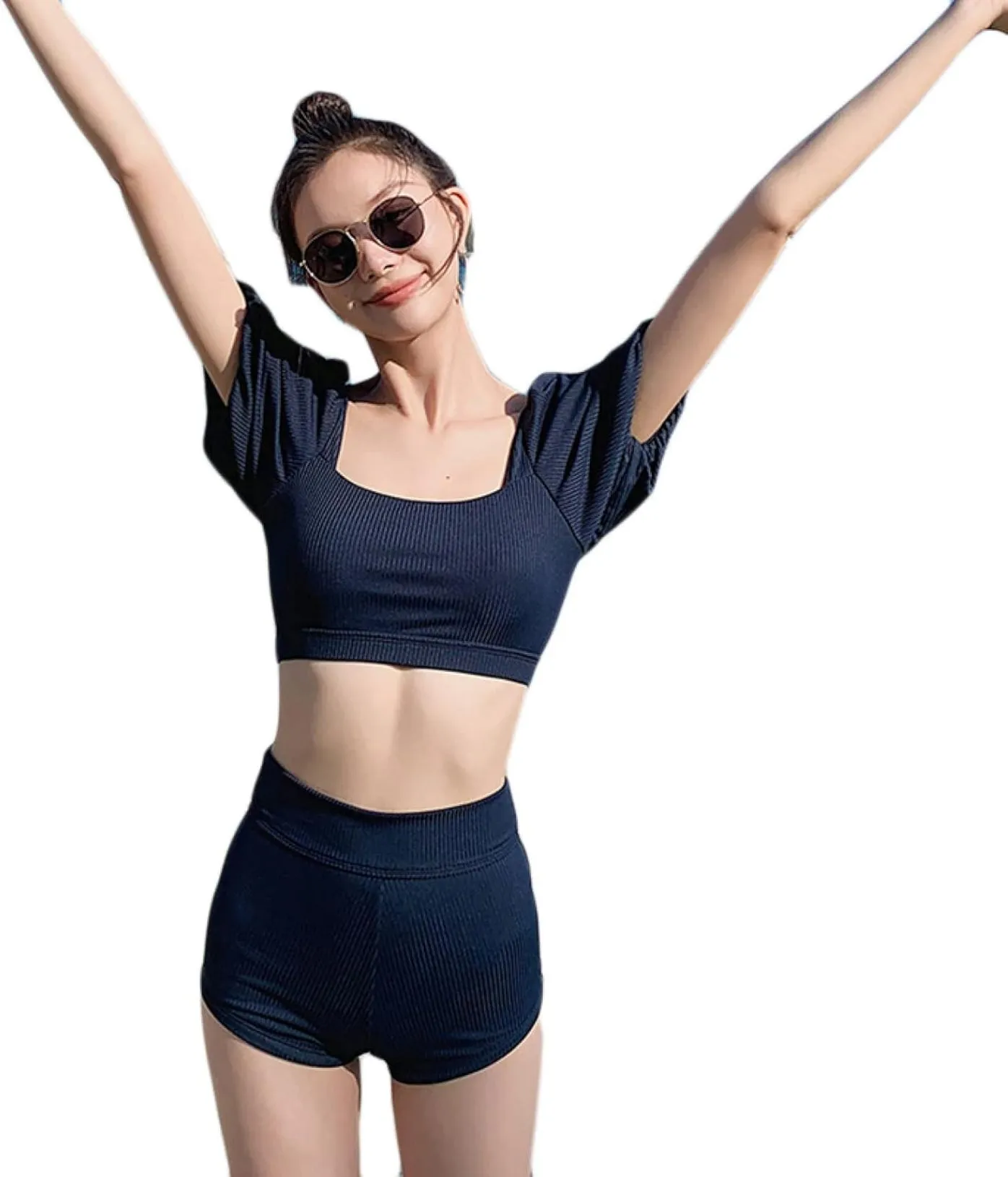 【25%OFFクーポン】水着 レディース ビキニ 体型カバー エスニック ロングパンツ 3点セット ノンワイヤー パッド入り リゾート 20代 30代 40代 おしゃれ ママ ファッション おしゃれ ロングパンツ 可愛いタン