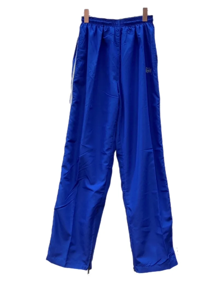 【中古】 ステューシー STUSSY SPORT 90s Track Pants トラック パンツ ウォームアップジャージ 裏メッシュ ライン ズボン 青 ロゴ ボトムスその他 ブルー 104MB-497