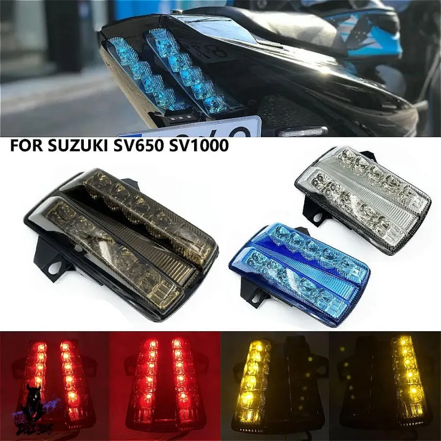 【互換品】 スズキ sv650 sv1000 2003-2015 テールライト ウィンカー バイクアクセサリー 社外製