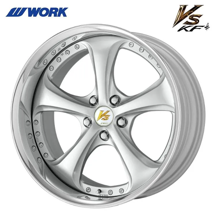 19インチ 5H100 9J 9J+21 5穴 ホイール 【4本セット 新品】  VS KF# FULL REVERSE DEEP RIM Odisk 送料無料 ワーク