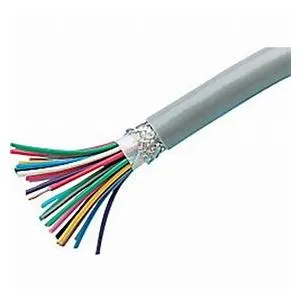 富士電線工業 MVVS 0.75sq×20心 100m巻 1巻 60V以下 MVVS  0.75sq 20心 マイクロホン用ビニルコード(銅編組タイプ)