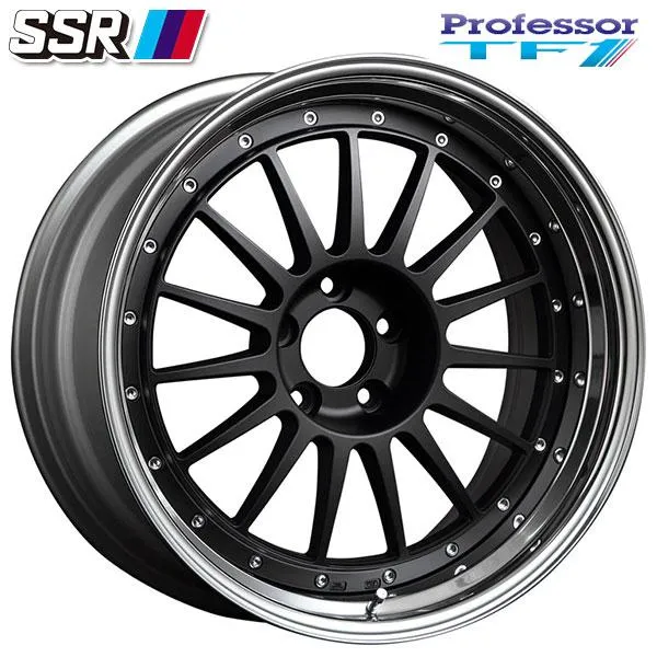 オールシーズンタイヤ ホイール4本セット 235/50R18インチ 5H114 SSR プロフェッサー TF1 フラットブラック クムホ ソルウス 4S HA32 SUV