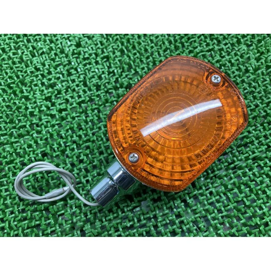 Z400FX ウインカー 片側 045-7280 カワサキ 純正 中古 バイク 部品 KZ400E フェックス 当時物 割れ欠け無し 良品 車検 Genuine 11
