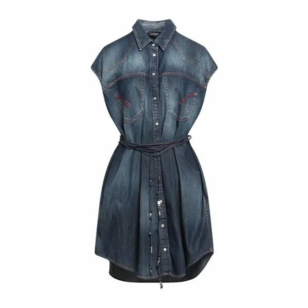 DONDUP ドンダップ ワンピース トップス レディース Mini dresses Blue