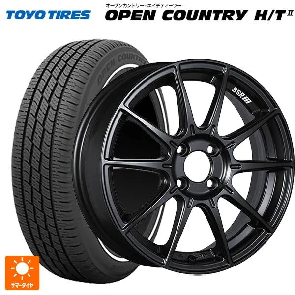 ダイハツ タフト(LA900/LA910)用 165/65R15 81H トーヨー オープンカントリー HT2 ホワイトリボン SSR GT X01
