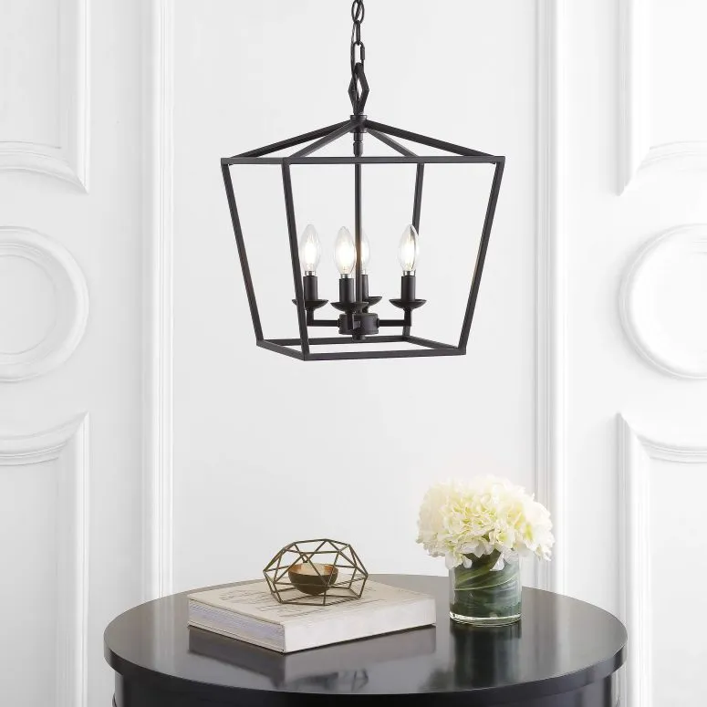 サファヴィヤ safavieh ペンダントランプ ライト 天井照明 サファビヤ サファヴィア Safavieh PND4086A Rosalen Oil-Rubbed Bronze 4-Light (LED Bulbs Included) Pendant 【並行輸入品】