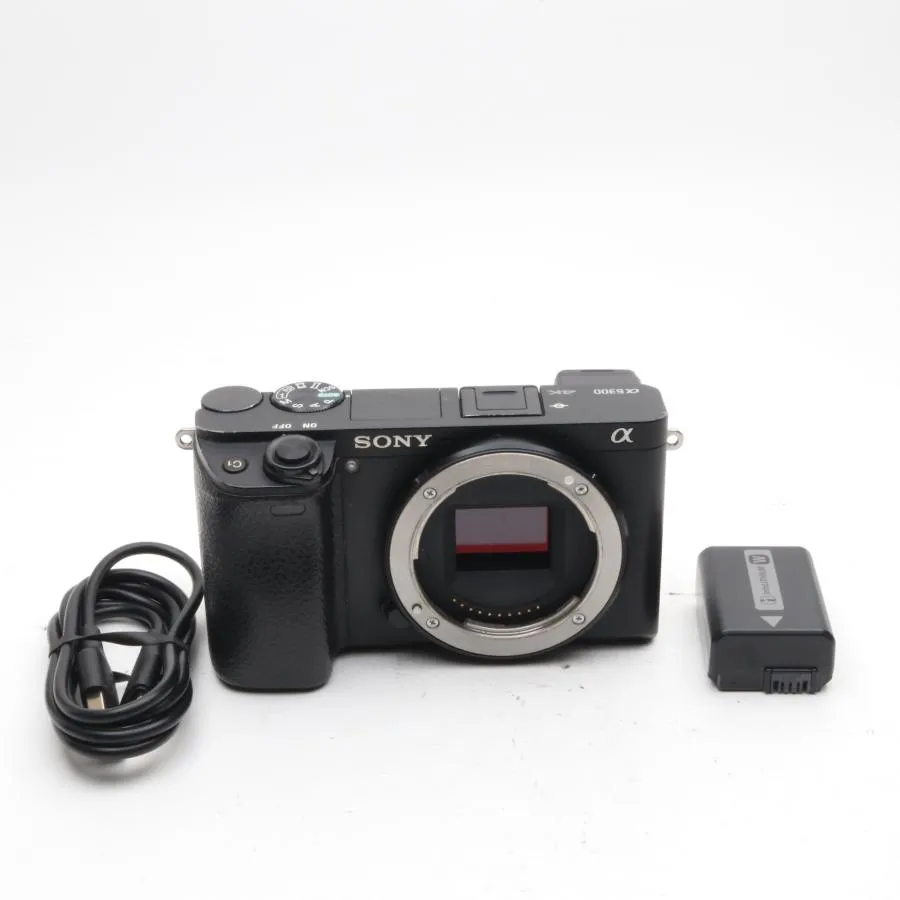 【シャッター回数：16400回】SONY α6300 ILCE-6300 ボディ ブラック (SONY E マウント)