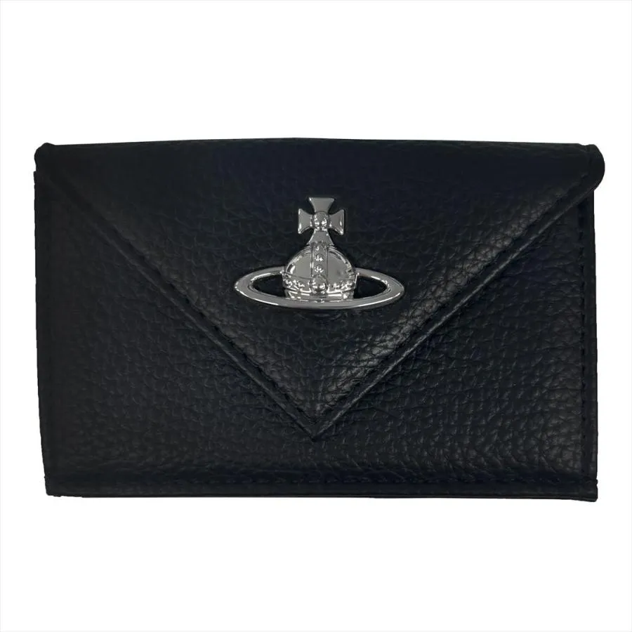 Vivienne Westwood ヴィヴィアンウエストウッド 5115002EW-S000D 三つ折り財布（小銭スナップ式） N403 BLACK 送料無料 プレゼント ギフト 財布 革小物