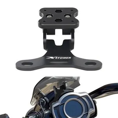【並行輸入品】自転車ハンドルバークランプ GPSマウント ナビゲーションブラケット 電話ホルダー トライアンフロケット3 R / GT 2020 20