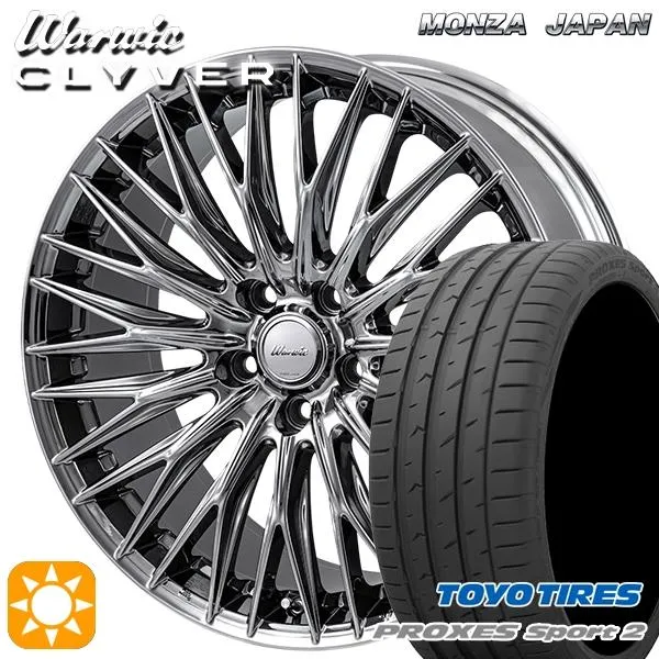 サマータイヤ ホイール4本セット 225/35R19インチ 5H114.3 MONZA ワーウィック クライヴァー SPT トーヨー プロクセススポーツ2
