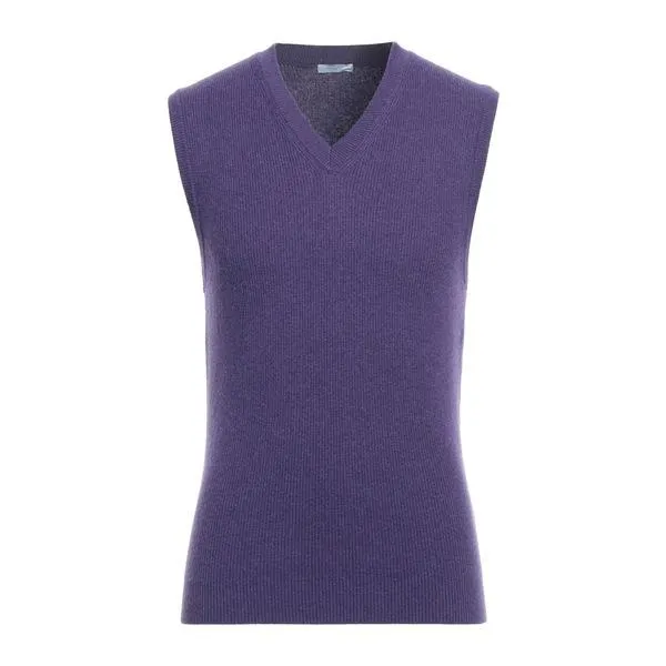 MALO マロ ニット&セーター アウター メンズ Sweaters Purple