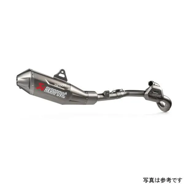 【メーカー在庫あり】 S-H4E1-FDHLT アクラポビッチ AKRAPOVIC エボリューションライン フルエキゾーストマフラー ホンダ CRF450R/RX 25 チタン HD店