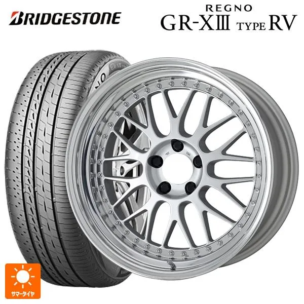 送料無料 サマータイヤホイールセット 205/65R16 95H ブリヂストン レグノ GR-X3 タイプ RV 正規品 ワーク マイスター M1 3