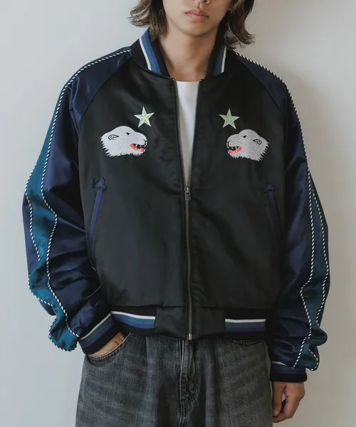 スカジャン FACETASM/ファセッタズム THULE SOUVENIR JACKET ジャケット メンズ レディース
