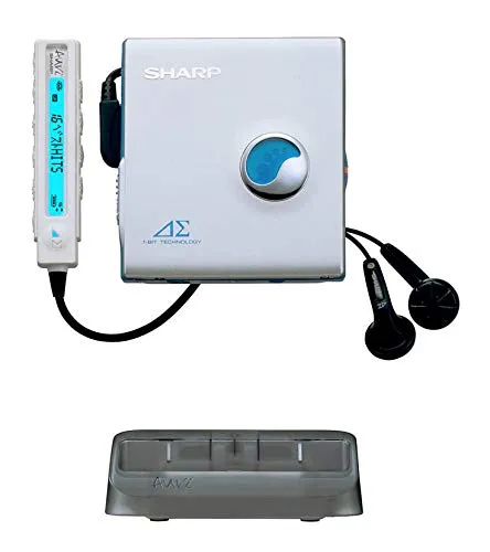 【中古】【非常に良い】SHARP(シャープ) ポータブルMDプレイヤー シルバー MD-DS30-S