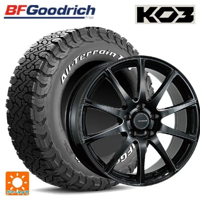ミツビシ デリカD:5(3DA系)用 215/70R16 100/97S BFグッドリッチ オールテレーン TA KO3 ホワイトレター 正規品 エコ