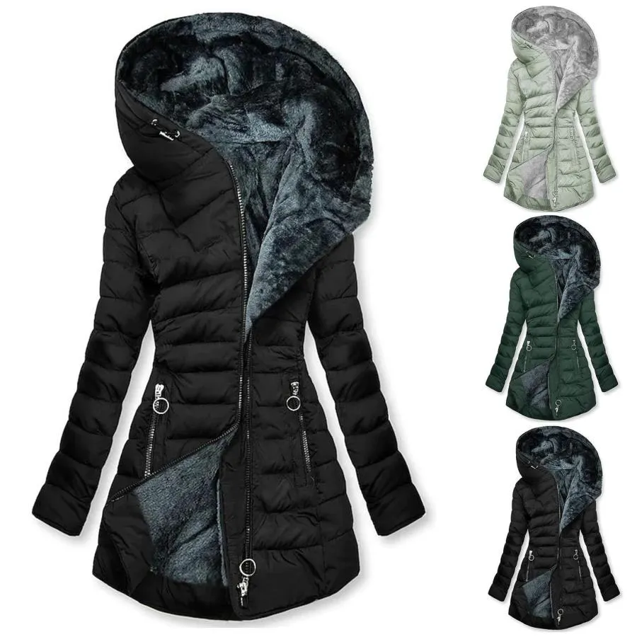 【並行輸入品】Warm Winter Coats For Women 2023 Trendy Sherpa Fleece Lined Hood