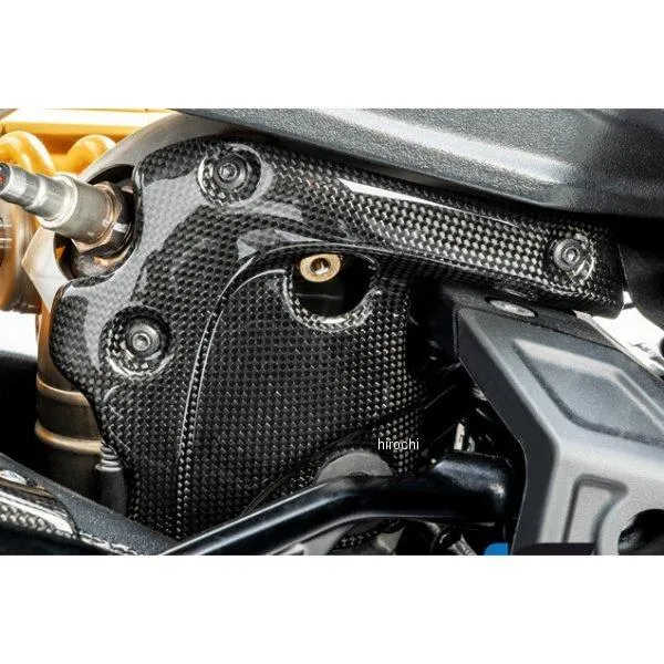 AHD-004-DI19G-K イルムバーガー Ilmberger カーボンヘッダーパイプヒートガード 艶あり 19年 ドゥカティ Diavel カーボン JP店