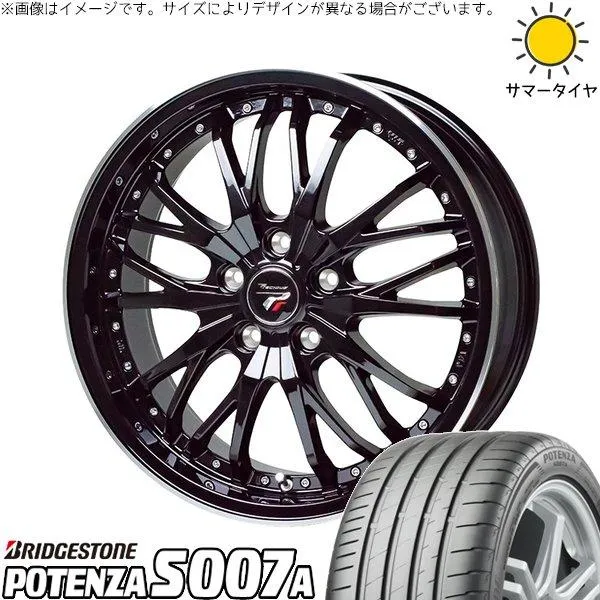 フォレスター 225/50R18 ホイールセット | ポテンザ S007A \u0026 プレシャス HM-3 18インチ 5穴100