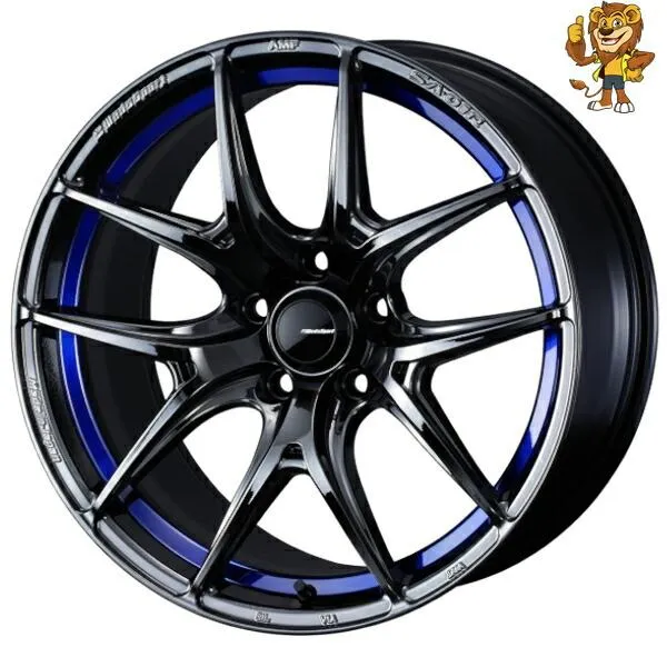 ホイールのみ1本 Weds WedsSport SA-01R (BLC2) 17インチ 7.5J PCD:100/5H インセット:48 ウェッズスポーツ SA-01R