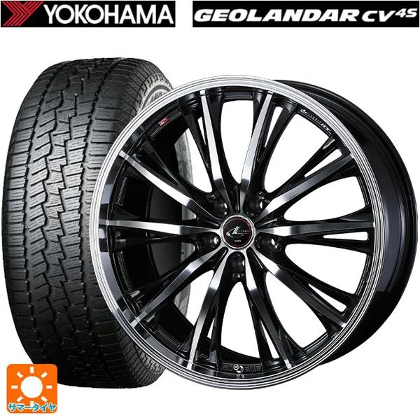 ホンダ WR-V(DG5)用 215/60R16 95V ヨコハマ ジオランダー CV G058 正規品 レオニス RT