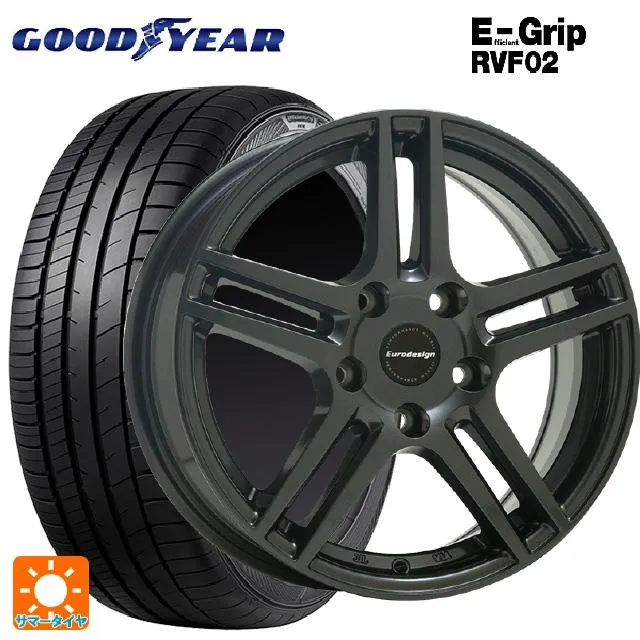 シトロエン ベルランゴ(K9C)用 205/60R16 92V グッドイヤー エフィシェントグリップ RVF02 ユーロデザイン アイガー
