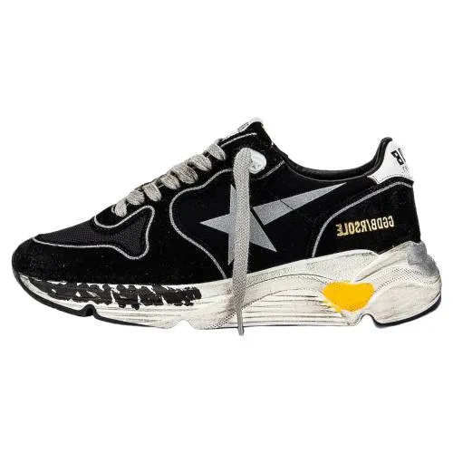 ゴールデングース \"BLACK SILVER\" GWF00126.F000326.90178 スニーカー レディース GOLDEN GOOSE RUNNING SOLE WMNS /