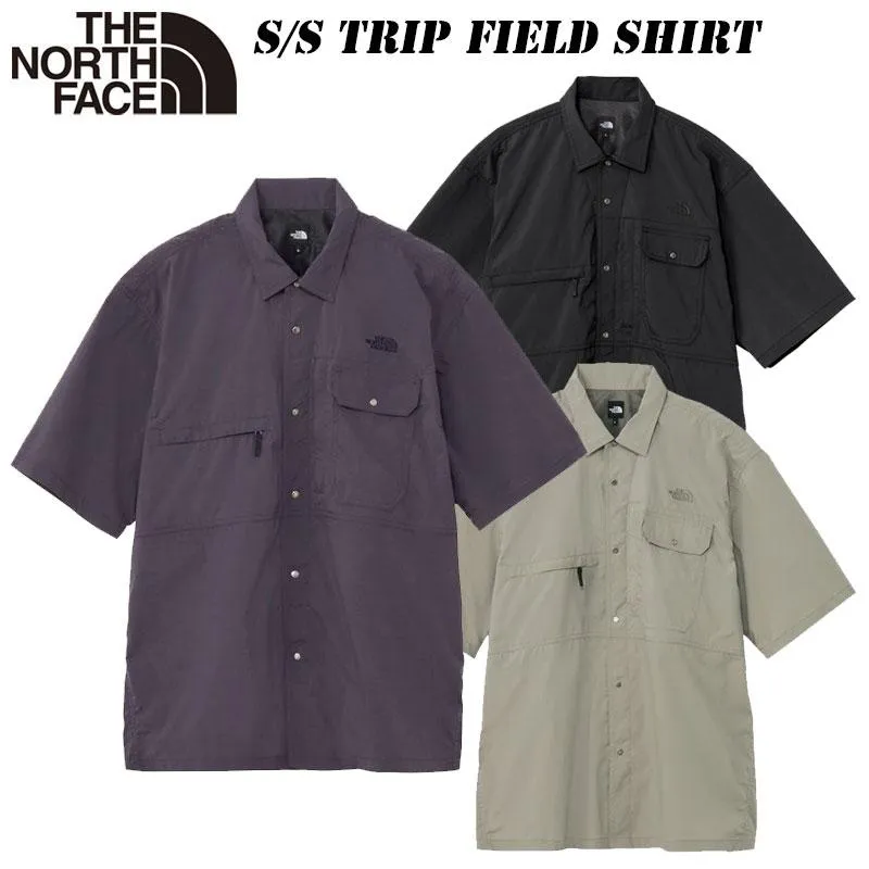 2026 春・夏 NEW ザ ノースフェイス ショートスリーブ トリップ フィールド シャツ（ユニセックス）NR22551 THE NORTH FACE ストレッチ はっ水 UVプロテクト
