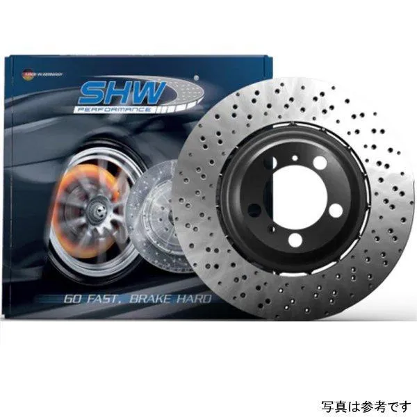 【USA在庫あり】 shwTFX42311 SHW 08-14 メルセデスベンツ CL63 AMG フロント Dimpled Lightweight ブレーキローター (2214211312-64) SP店