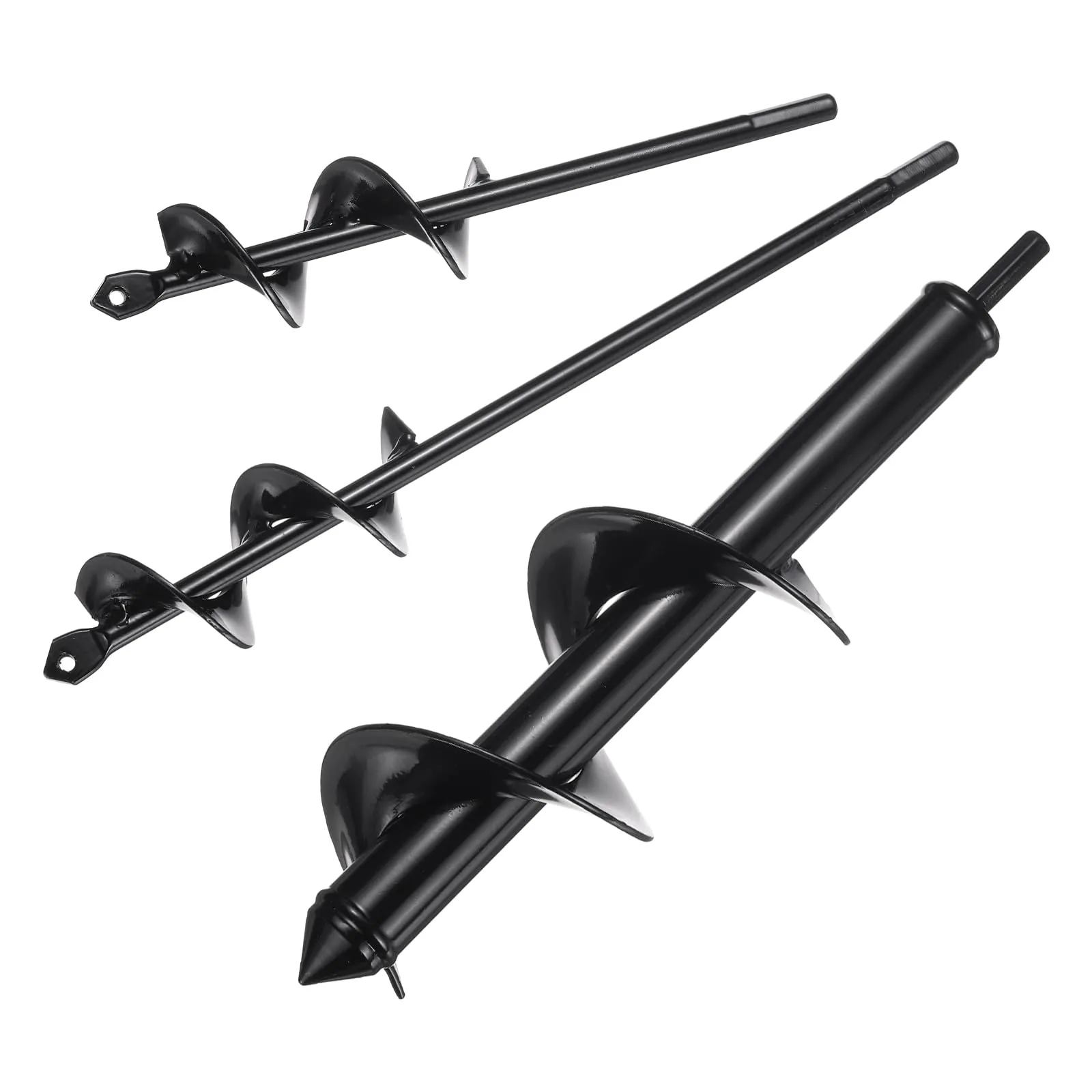 T 30x8cm 30x4cm 22x4cmアースドリル 3本セット 六角ドリル オーガードリル 穴あけドリル 穴掘り 穴掘り機 ドリルビット 農業 園芸用