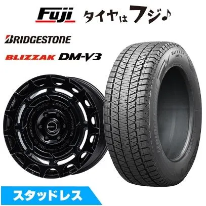 【新品】ランクル300 スタッドレスタイヤ ホイール4本セット 265/55R20 ブリヂストン ブリザック DM-V3 エムズスピード ジュノウ LC300 8.5J 20インチ