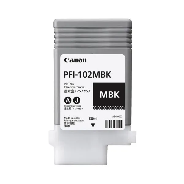 【送料無料】キヤノン インクタンク PFI-102顔料マットブラック 130ml 0894B001 1個