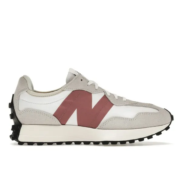 New Balance ニューバランス レディース スニーカー  【New Balance 327 Maroon (Women)】  サイズ US_8.5(25.5cm) White/White/Maroon