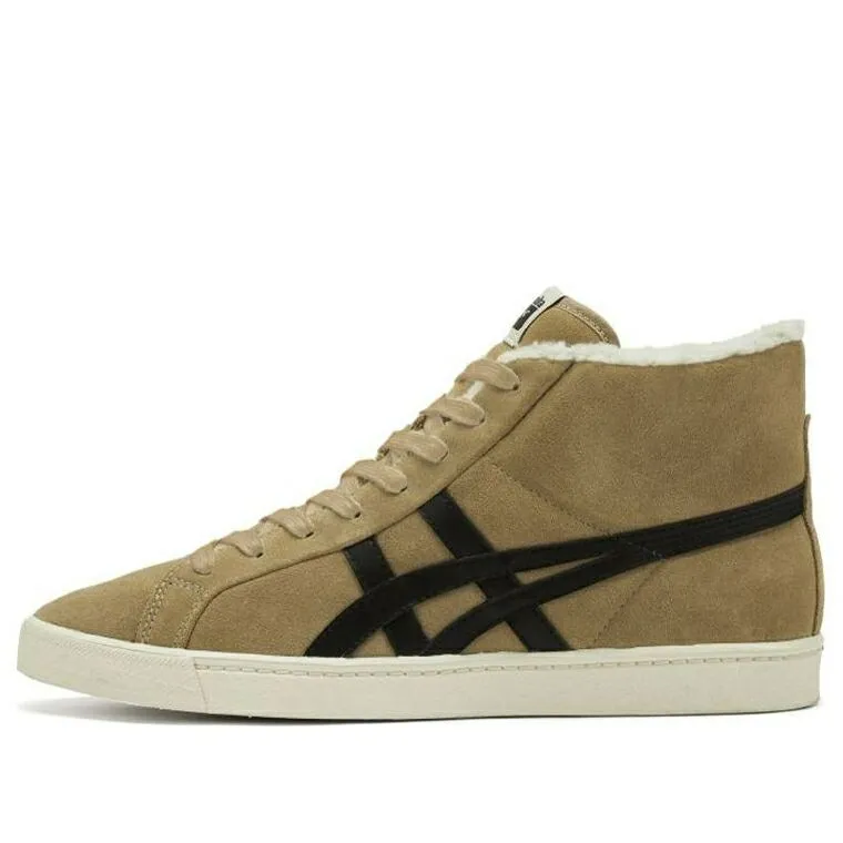 ファブレ スニーカー 運動靴 カーキ 黒色 ブラック オニツカタイガー KHAKI BLACK スニーカー メンズ ONITSUKA TIGER ONITSUKA TIGER FABRE RB SHOES 1183B809-200 / KHAKI BLACK