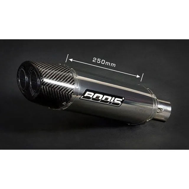 BODIS FIREBLADE CBR1000RR マフラー本体 スリップオンマフラー ステンレス Oval Q1 ヨーロッパ公道走行認可 for …