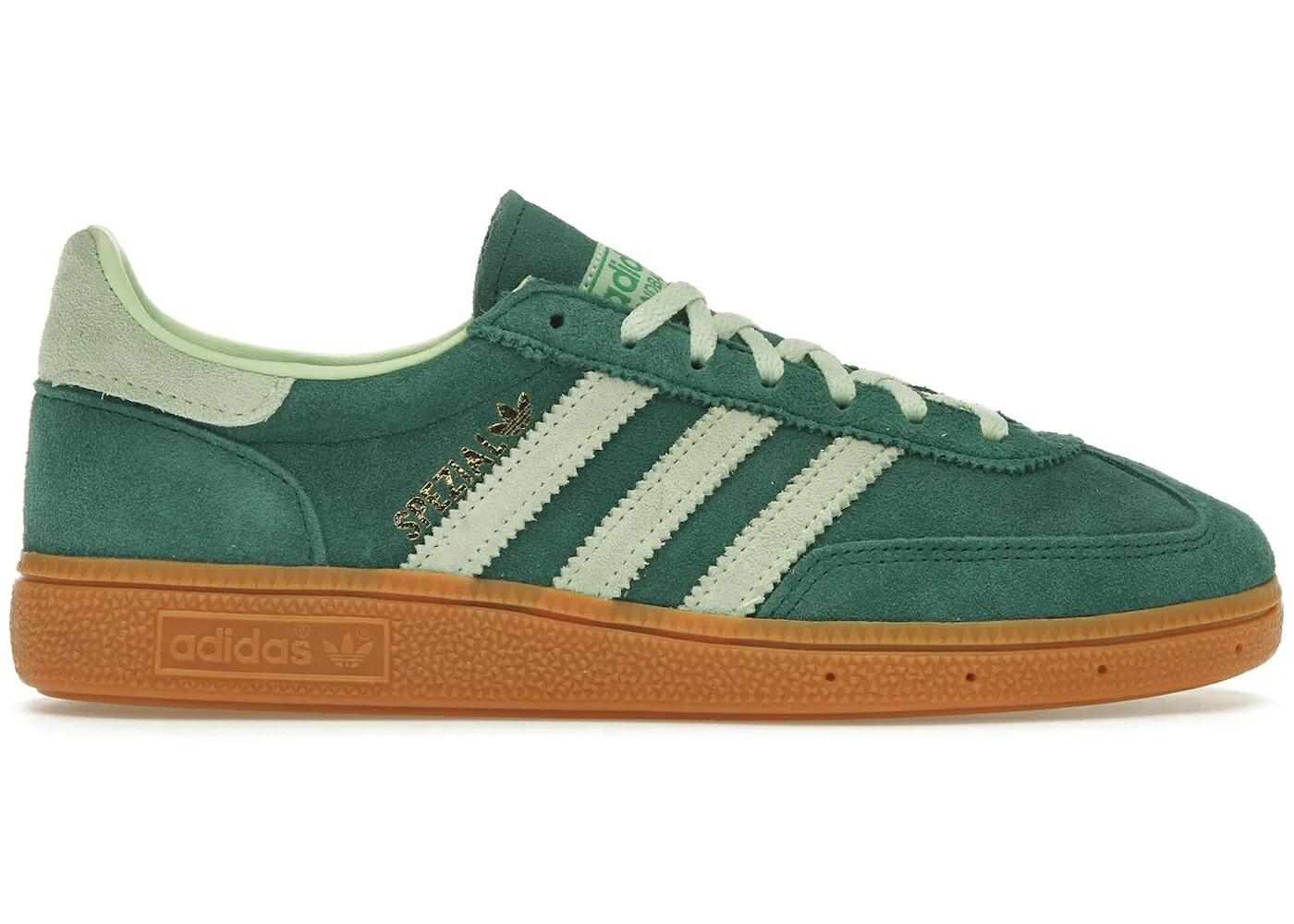 アディダス ハンドボール スペシアル 緑 グリーン WOMEN スニーカー レディース ADIDAS HANDBALL SPEZIAL COLLEGIATE GREEN SEMI SPARK (WOMEN) / COLLEGIATE GREEN SEMI GREEN