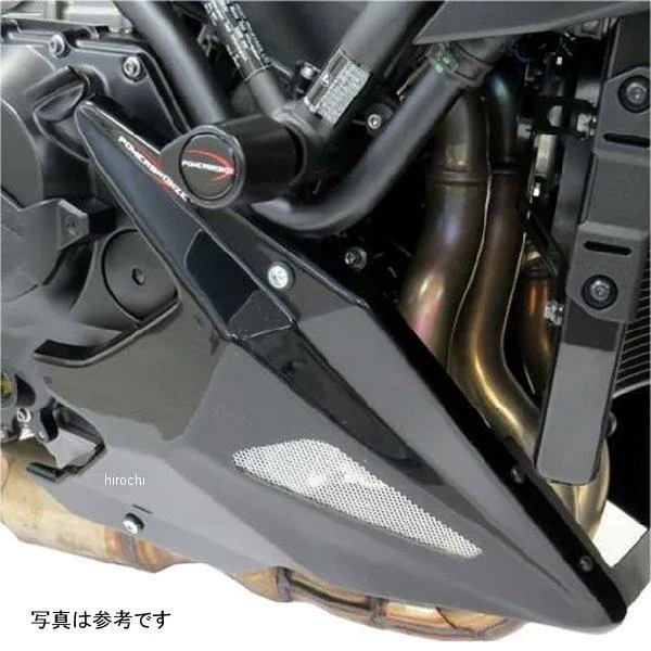 320-K122-670 パワーブロンズ Powerbronze アンダーカウル 20年以降 Z H2 マットブラック/シルバーメッシュ SP店