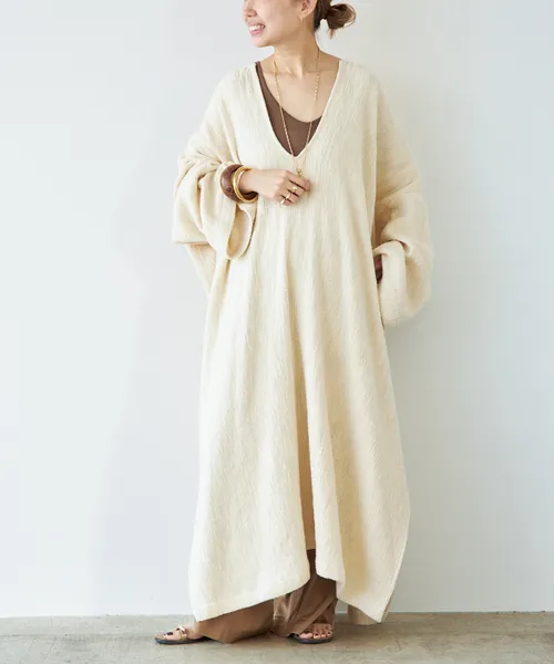 ワンピース 「MARRAKSHI LIFE/マラケシュ ライフ」THE LONG SLEEVE CAFTAN(FL