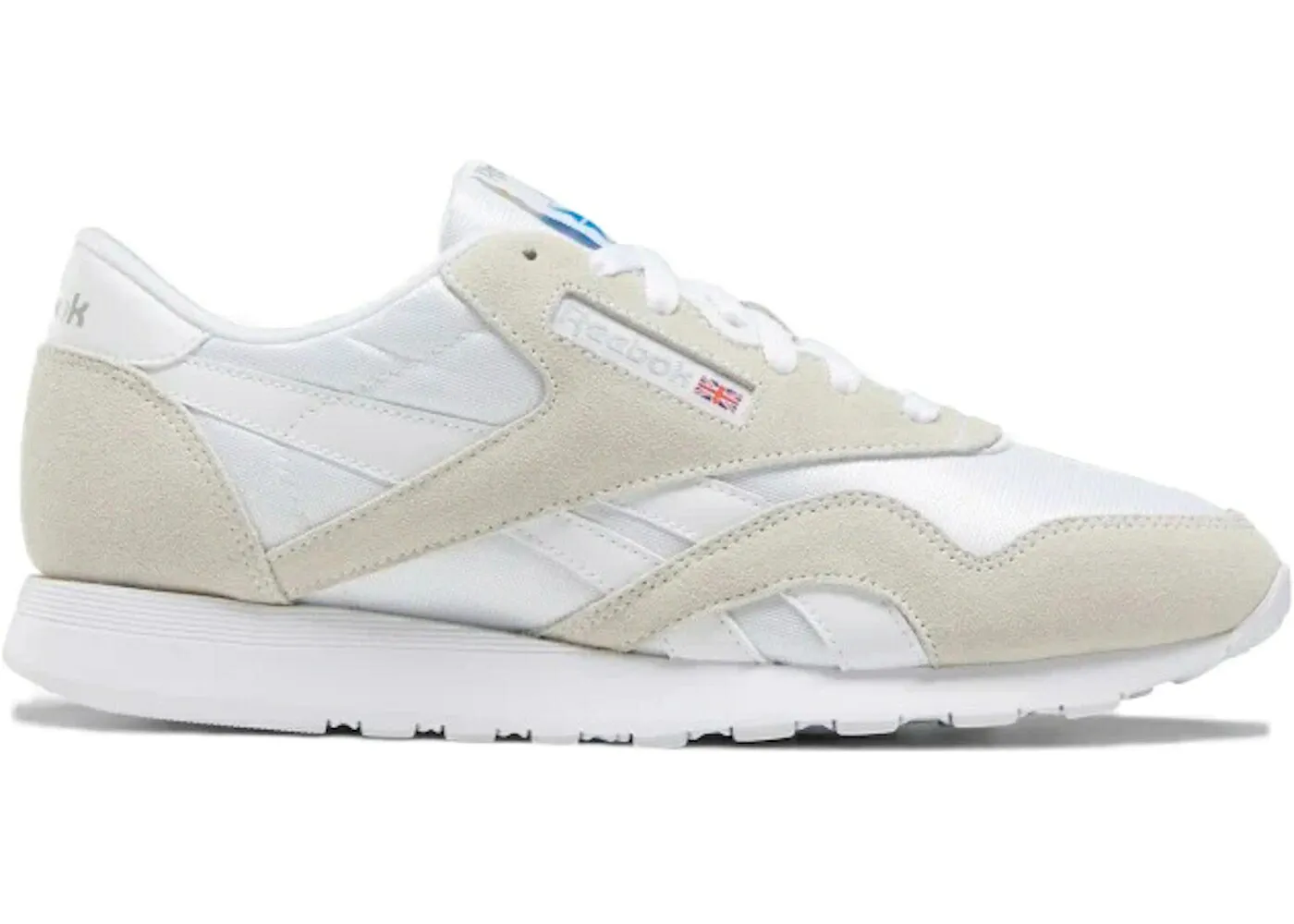リーボック クラシック ナイロン 白色 ホワイト 灰色 グレー スニーカー メンズ REEBOK CLASSIC NYLON WHITE LIGHT GREY / WHITE WHITE LIGHT GREY