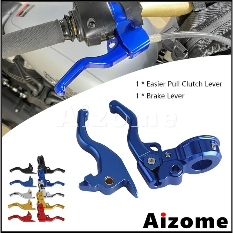 【並行輸入品】バイク用アルミブレーキクラッチレバー 2?3本指 ハンドル ハーレーソフテイル用キット flfbs flstf flstf i flstfb fxfbs