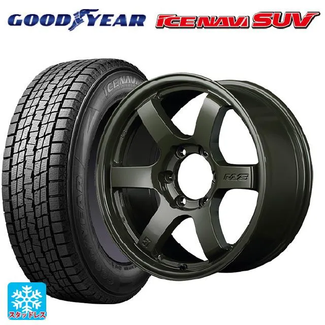 ミツビシ トライトン(GSRグレード)(LC2T)用 265/65R17 112Q グッドイヤー アイスナビ SUV グラムライツ 57DRX リミテ