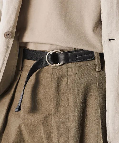 ベルト ERP.｜「別注」HANDCRAFT DOUBLE RING BELT. UNISEX レディース メンズ
